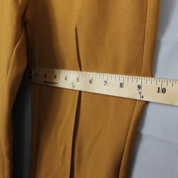 Maeve Mustard Wide Leg Pants - Picture 8 of 12